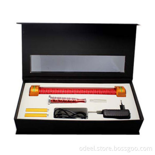 Rechargeable electronic cigarette hookah with blister packaging, OEM/ODM orders acceptable